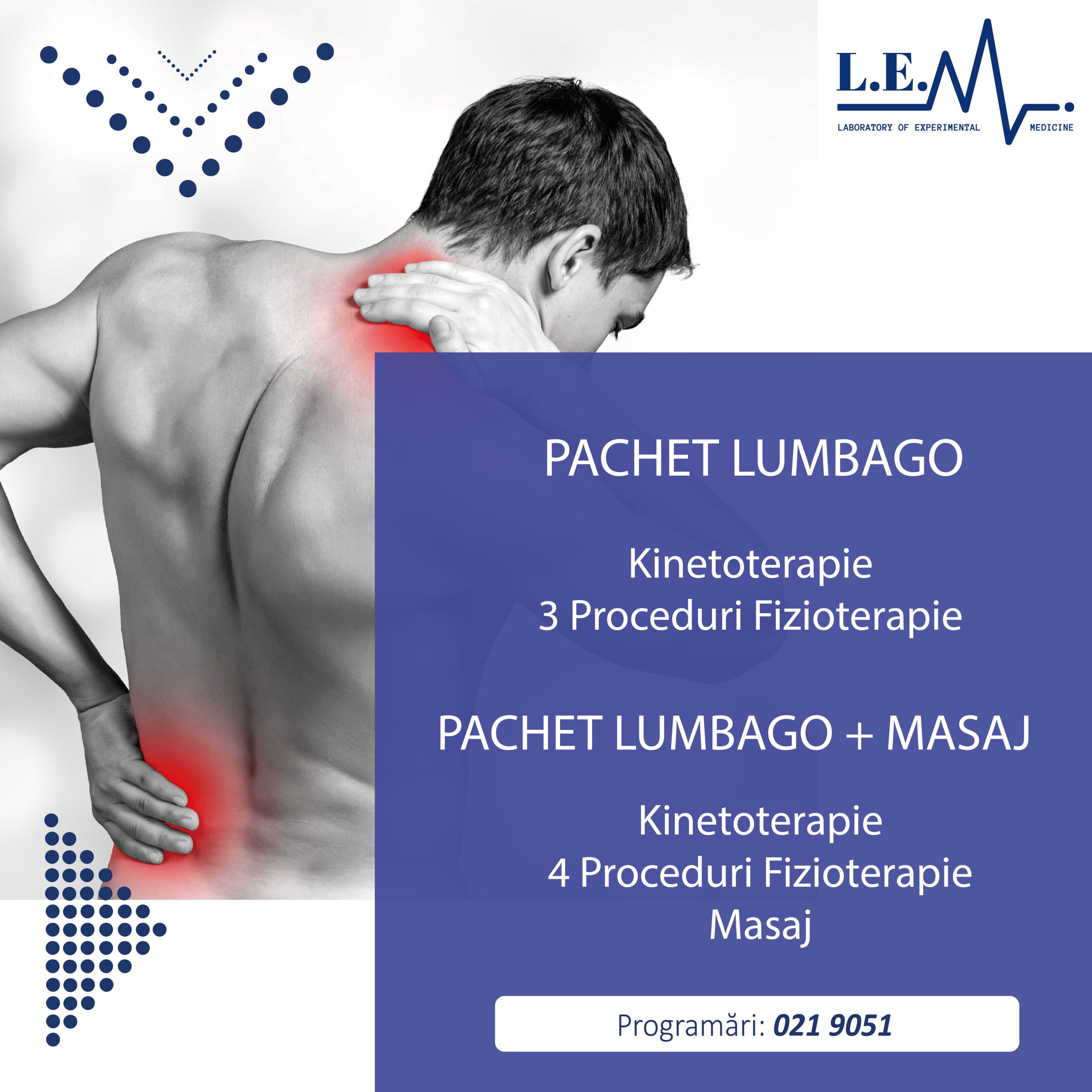 dureri de spate clinica lem recuperare medicala colentina andronache